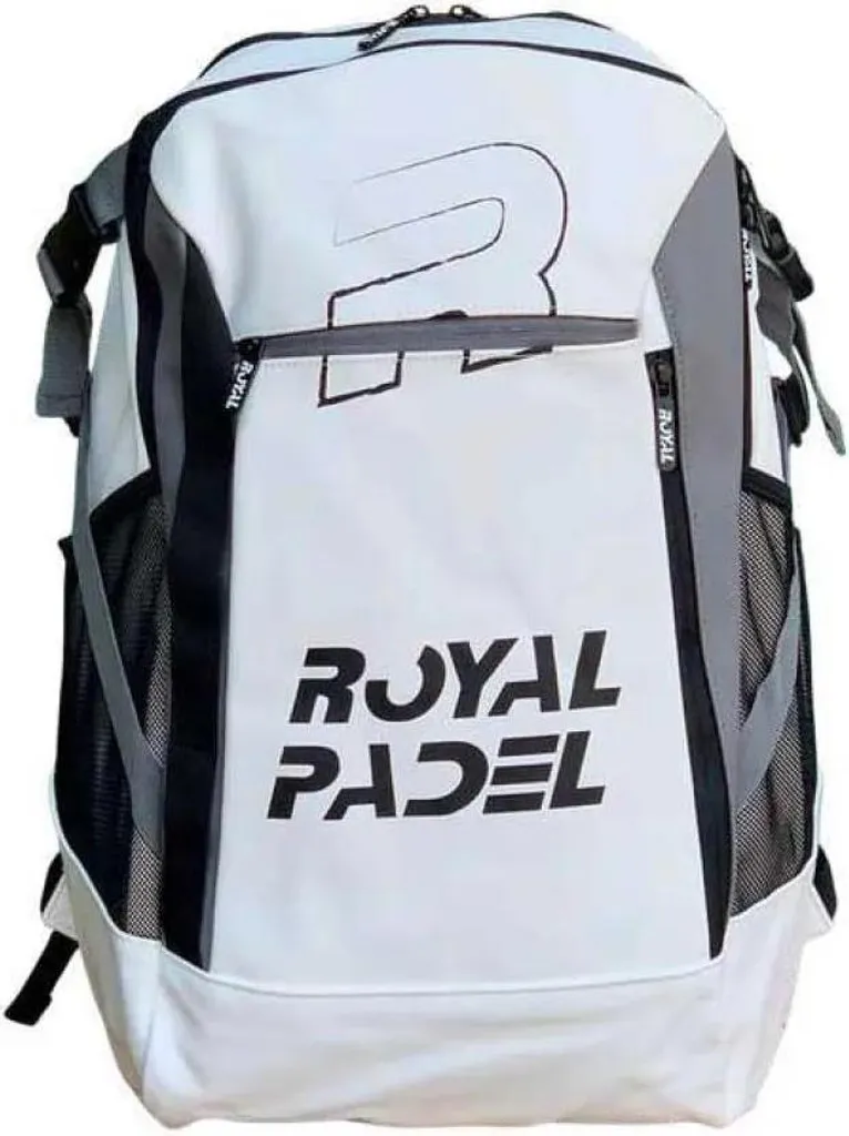 Sac à dos Royal Padel 2026 Blanc idéal pour vos matchs et entraînements