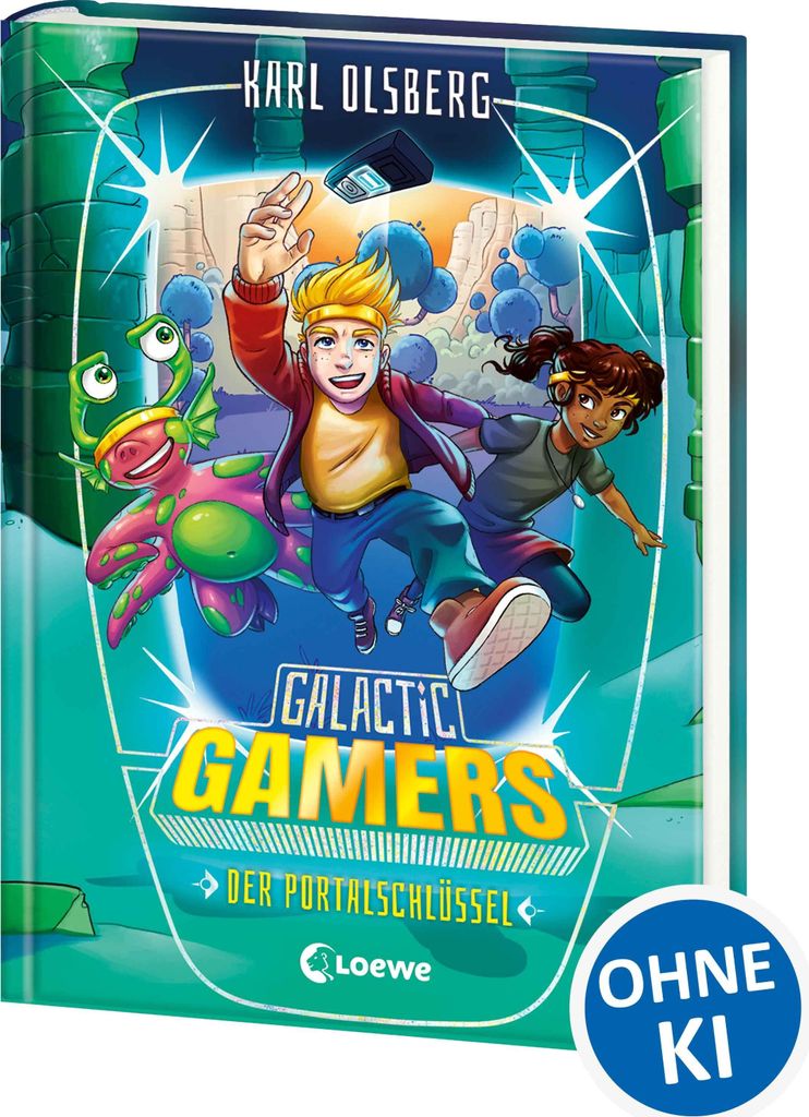 Galactic Gamers (Band 3) - Der Portalschlüssel: Actionreiches Kinderbuch für Jungen und Mädchen ab 10 Jahre