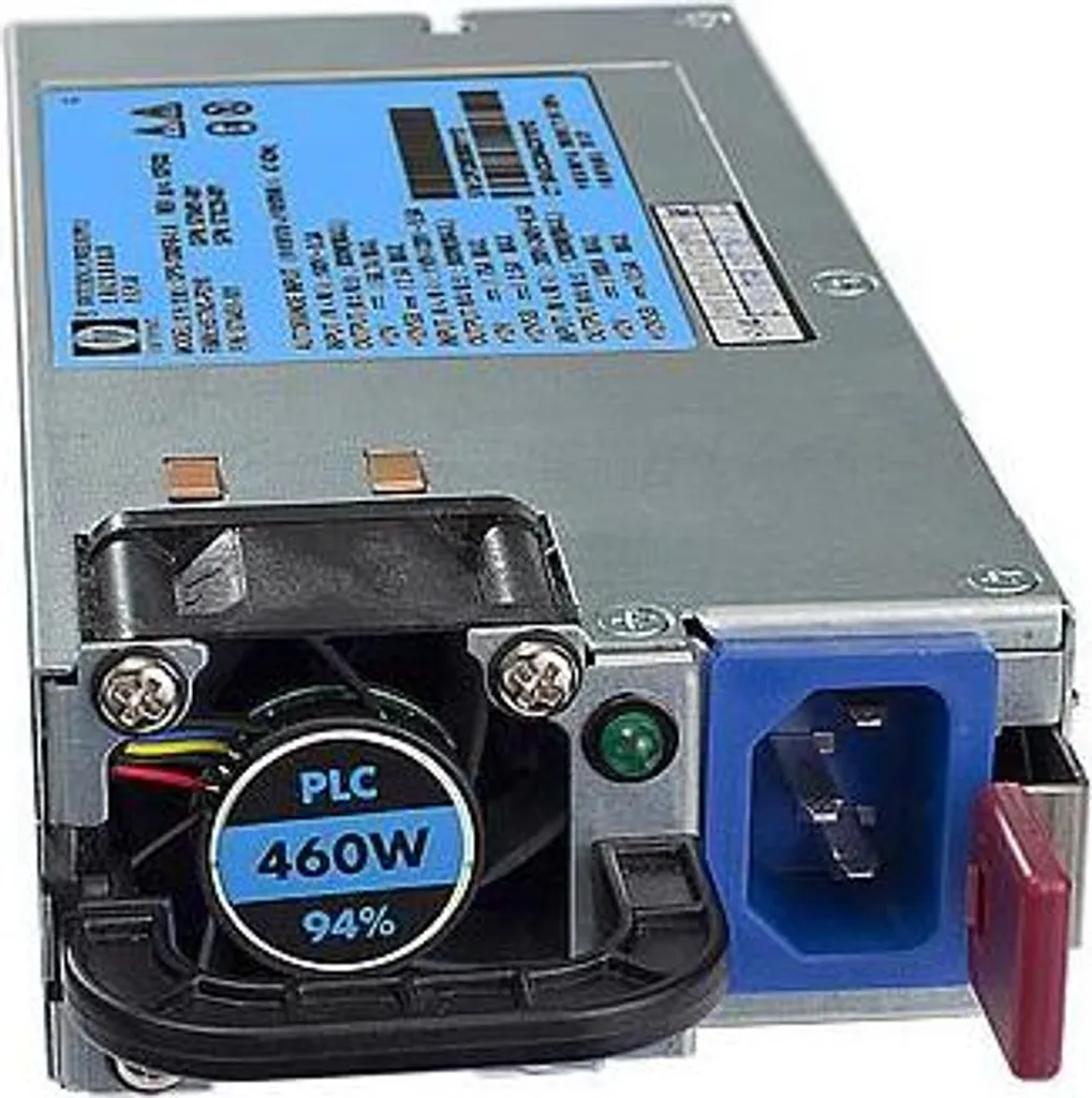 Réduisez vos coûts et pannes avec l'Alimentation HPE 460W Gold Hot Plug PSU