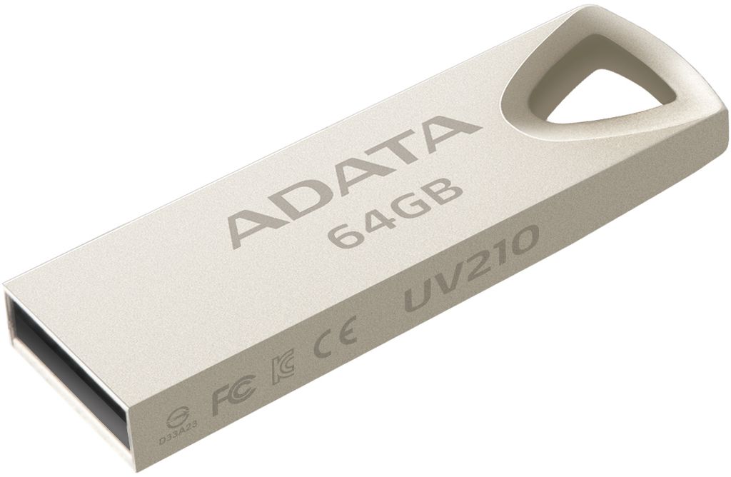 Adata ADATA AUV210-64G-RGD Unità flash USB 64 GB USB Type-A Immagine del prodotto 