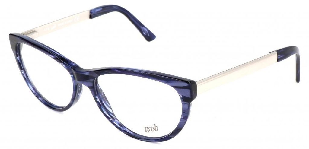Web WE5143 Shiny blue 54/14/140 Damen Brillen