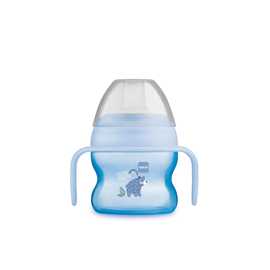 MAM Starter Cup Trinkbecher - 150 ml Bär blau Produktbild 2