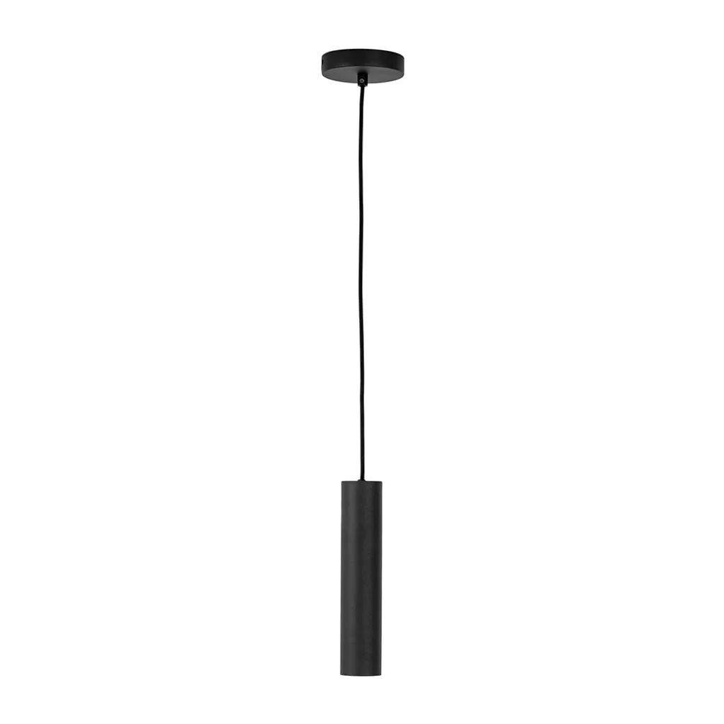 House Collection Malin Lampe à suspendre Ø 6 cm Noir en métal moderne