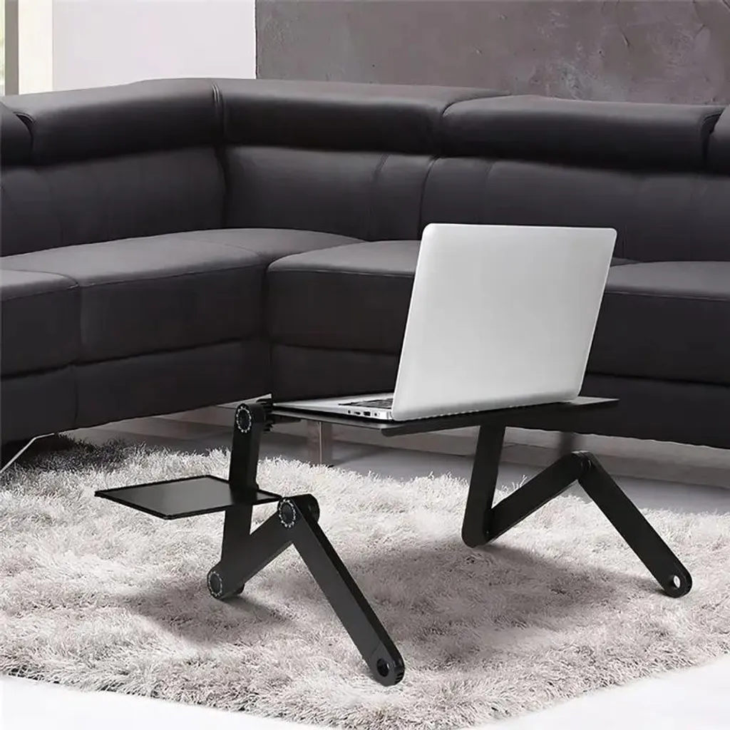 Nobel Table d'ordinateur portable réglable et support pliable inclinable