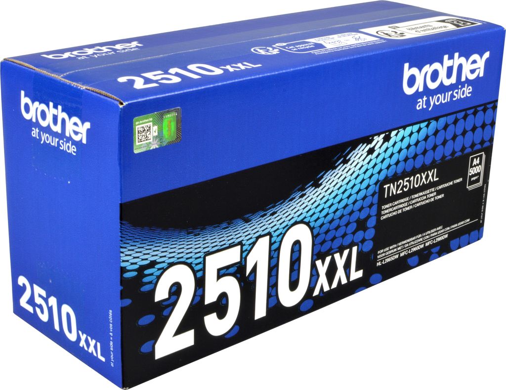 Brother TN2510XXL, 5000 Seiten, Schwarz, 1 Stück(e) Produktbild 