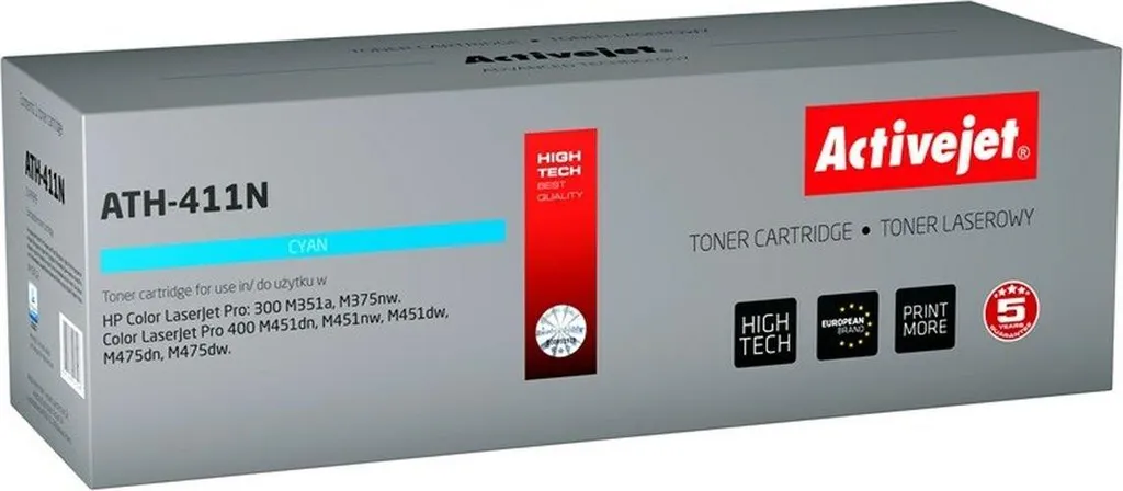 Activejet ATH-411N Toner zamiennik HP 305A CE411A niebieski