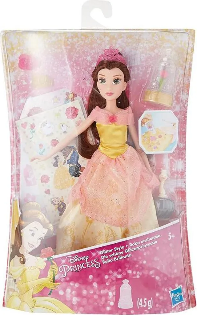 Hasbro Disney Princess Belle Poussière d'Étoiles Poupée Articulée 30cm