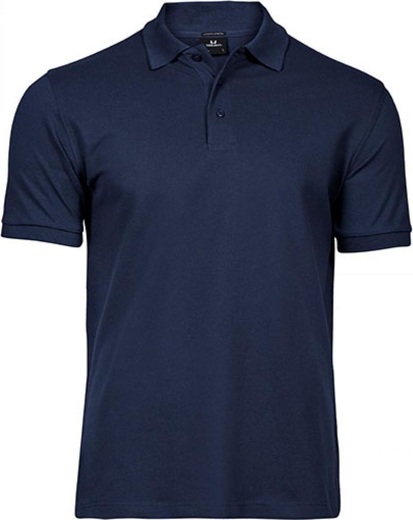 Tee Jays 1405 | Mens Luxury Stretch Poloshirt Herren - Farbe: Navy - Größe: L