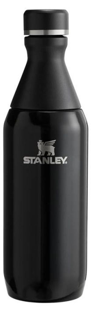 Botella Stanley All Day Slim, 0,60 litros, color negro Imagen del producto 