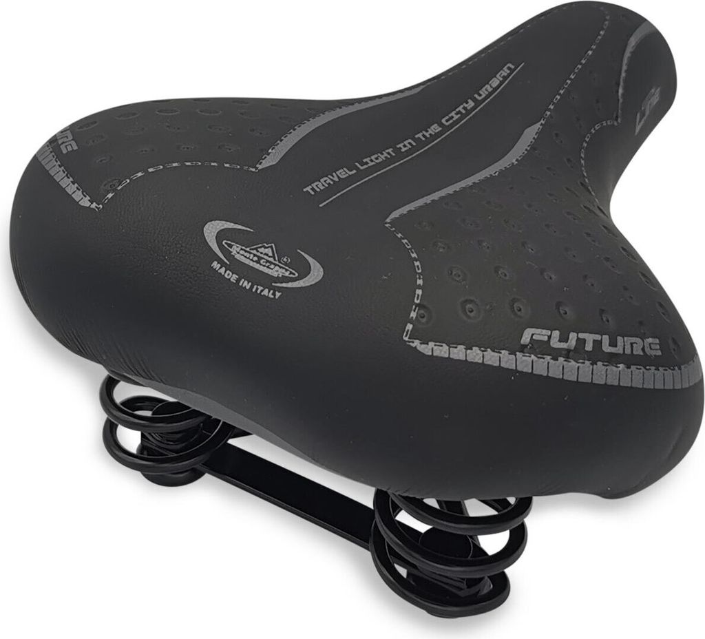 Komfort Fahrrad Sattel Gepolstert mit Federn - Trekking Produktbild 3