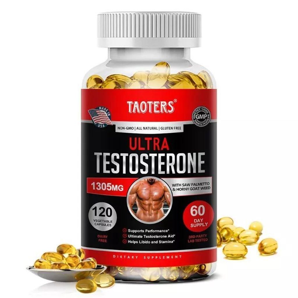 Ultra Testosterone 1305 mg (120 capsules) – Productafbeelding 