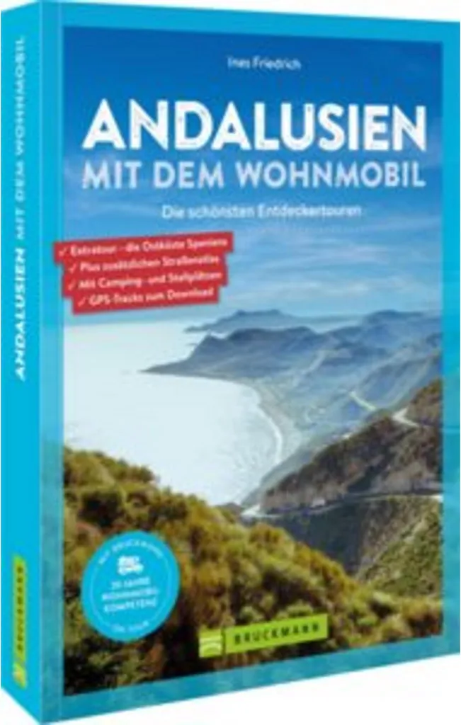 Guide touristique L'Andalousie en camping-car avec cartes et étapes
