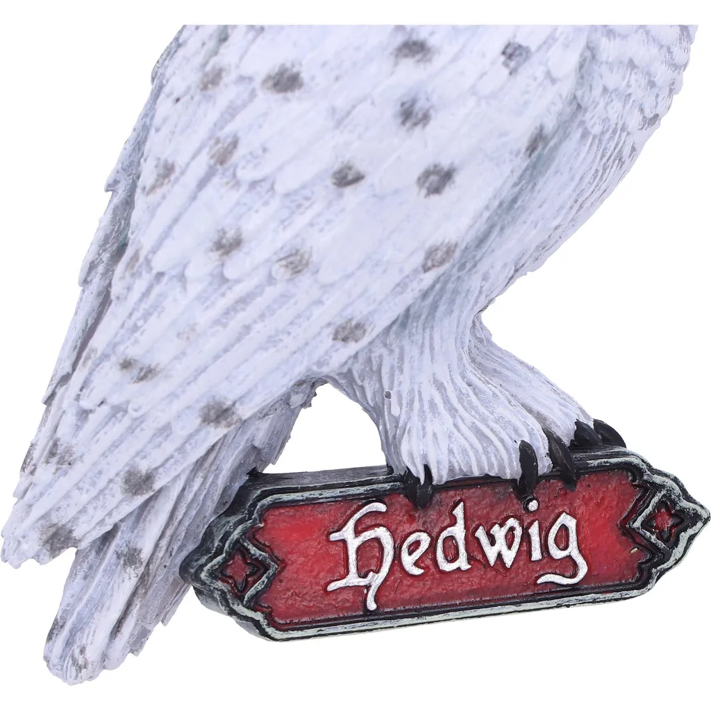 Pendentif Hedwig Harry Potter avec Détails Sculptés pour Déco de Noël