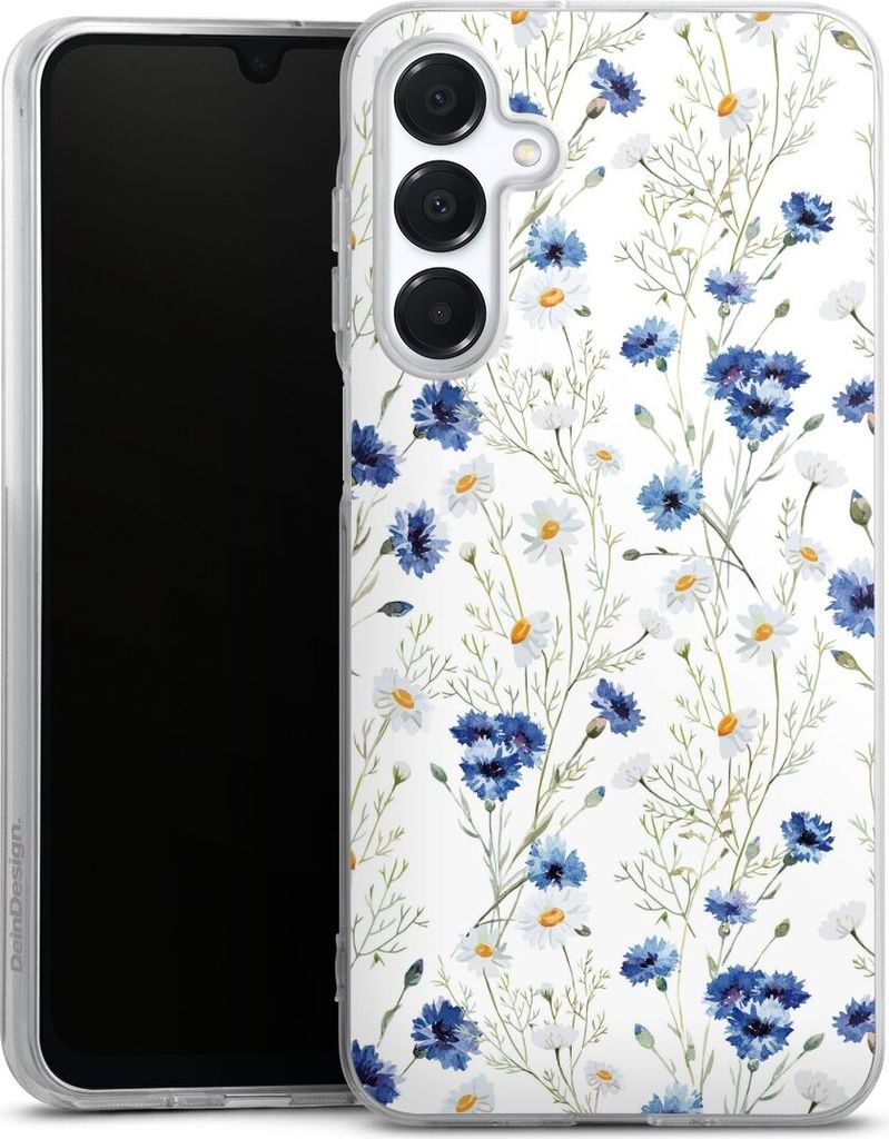 DeinDesign Handyhülle für Samsung Galaxy A16 5G Silikon Hülle Case Smartphone Schutzhülle Blume Blumen Muster