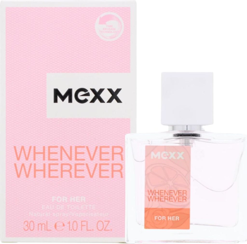 Mexx Whenever Wherever Woman For Her Eau de Toilette 30ml Blumig Frisch