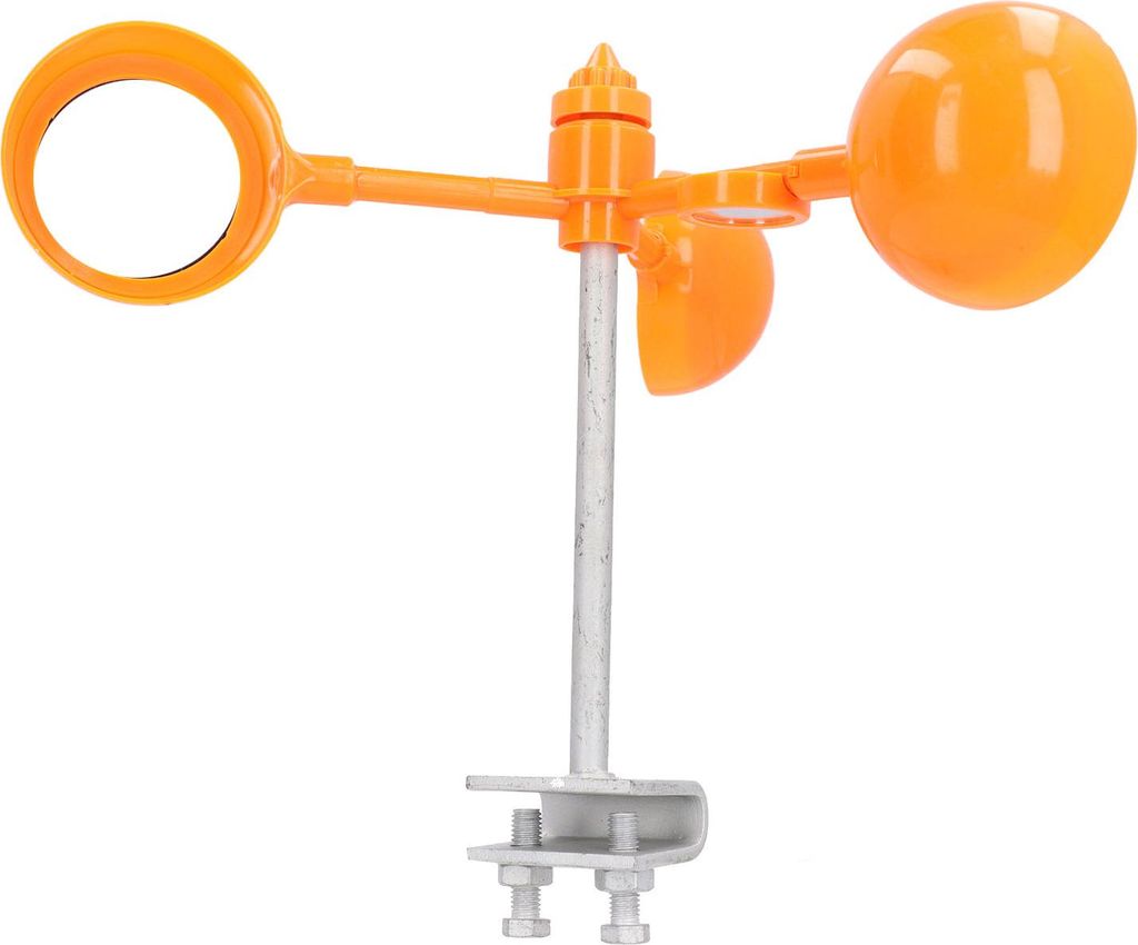 Windbetriebene Vogelabwehrvorrichtung, optisch reflektierender, drehbarer, isolierter Vogelreflektor für Landwirtschaft, Obstplantagen, Felder und...