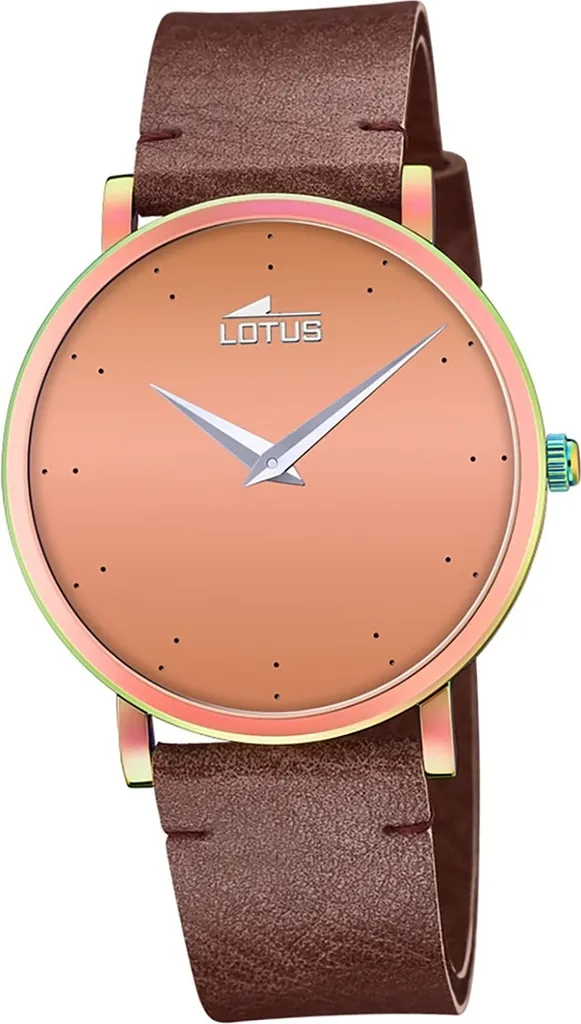Montre Lotus 18778/2 Cuir Brun pour Femme - Idéale Tenue de Bureau