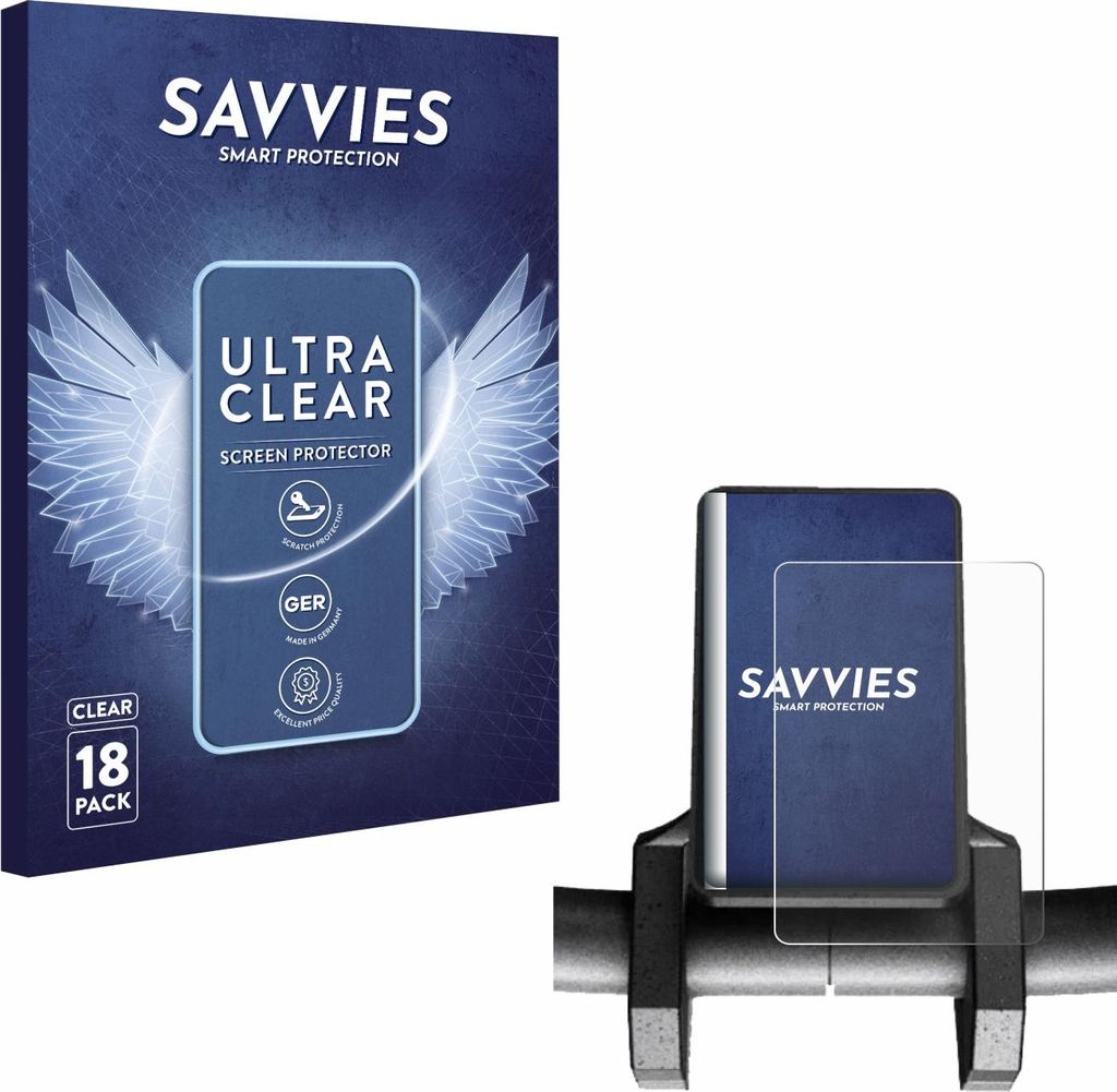 18x Für Joyor S10-S V2 Schutzfolie Savvies Displayschutz Display Schutz Folie Klar Transparent