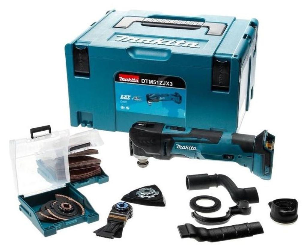 Découpeur/ponceur multifonctions MAKITA DTM51ZJX3 18 V Image du produit 