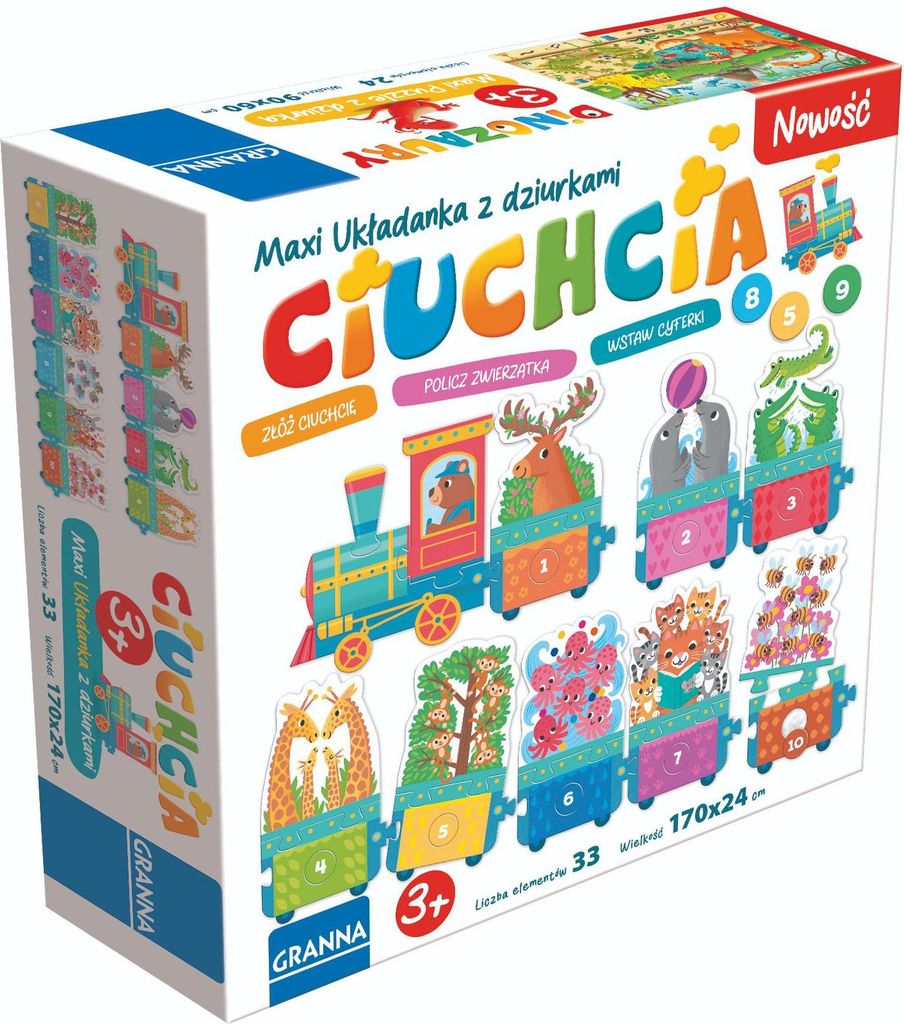 Maxi Chuck Puzzlespiel 4434