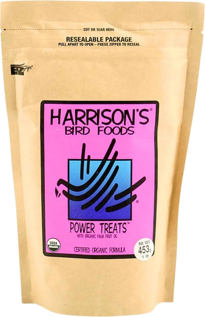 Harrison's Power Treats - Trattamenti biologici per pappagalli - Pellet di transizione o una forma di ricompensa sana 450 g