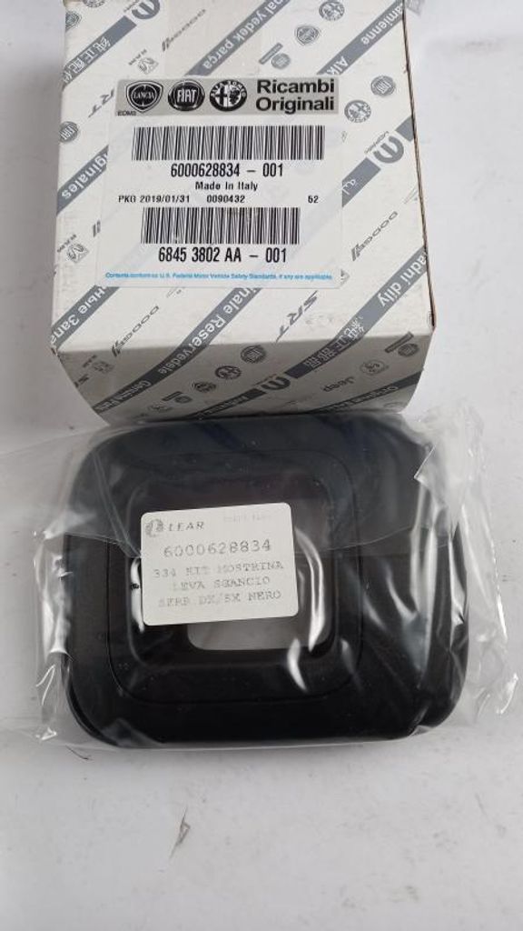 Original FIAT 500X Sitzverkleidung Hinten 6000628834