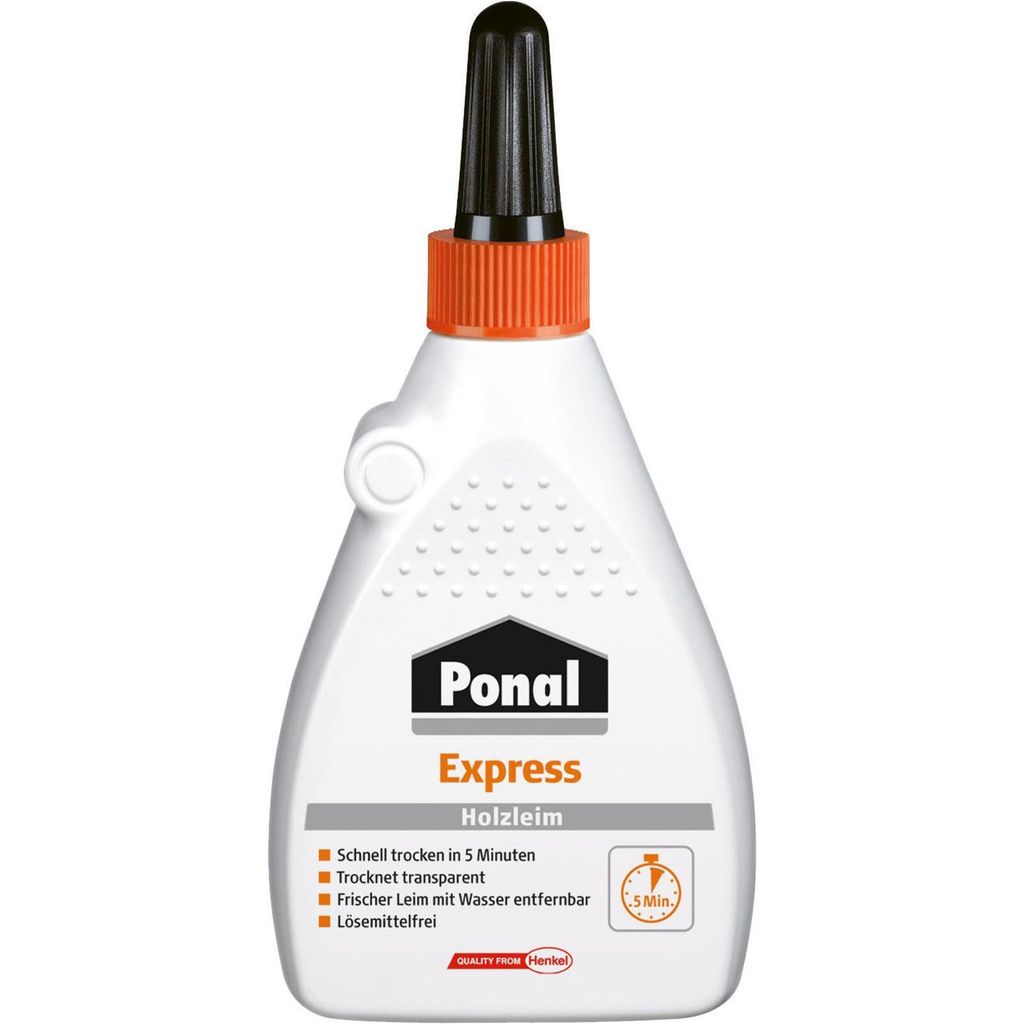 Ponal Holzleim Express, Flasche mit 120g, 9H PN15X Produktbild 