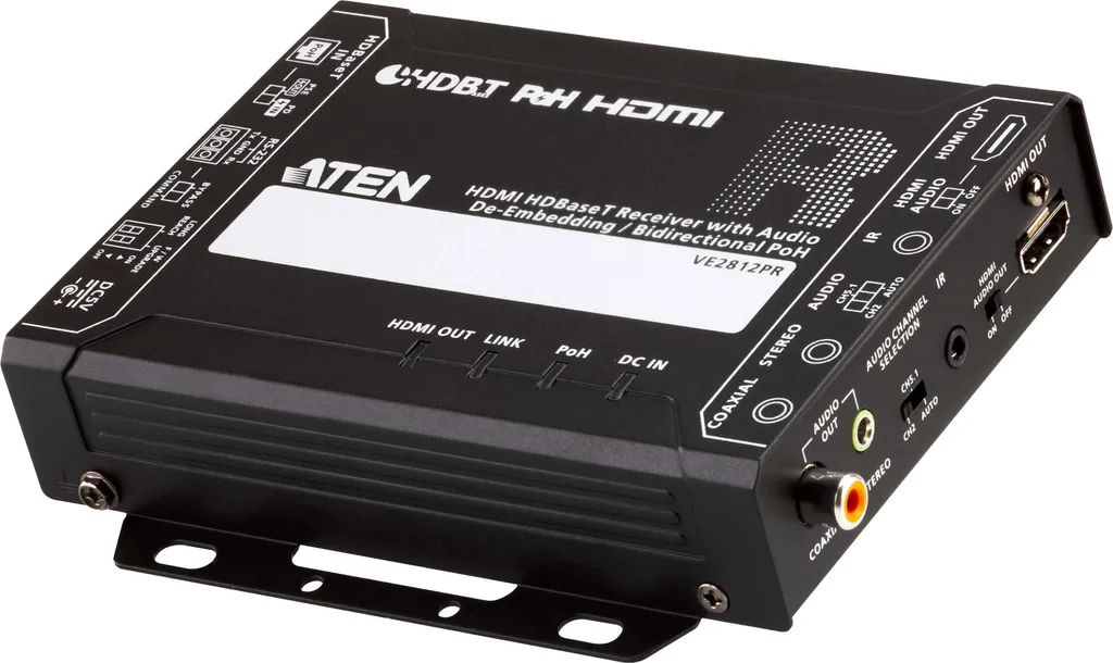 ATEN VE2812PR Récepteur HDBaseT HDMI 4K UHD avec Audio De-embedding