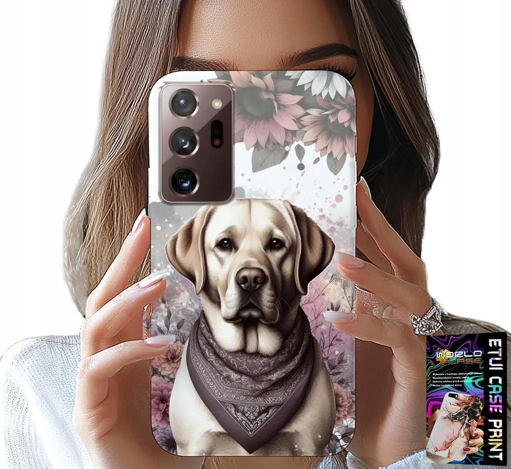Cover Samsung Note 20 Ultra Husky Design | Lamina Effetto Specchio