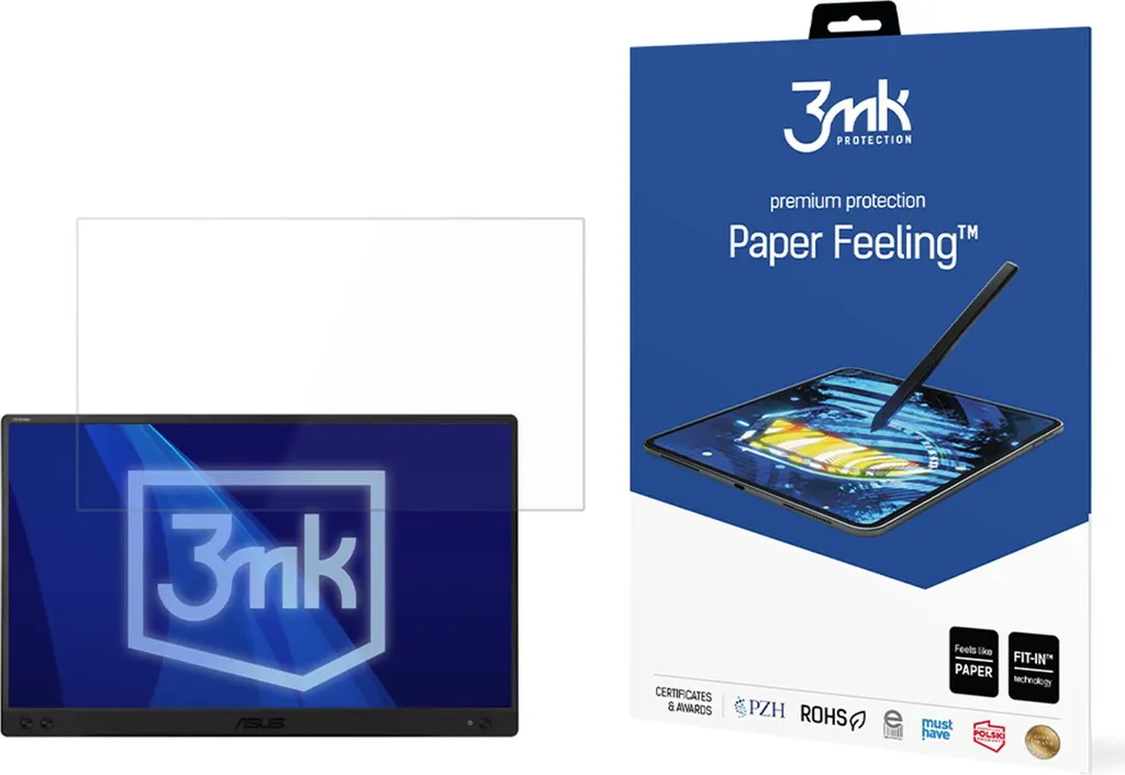 Pellicola Protettiva Asus ZenScreen MB166C 3mk Paper Feeling Matte