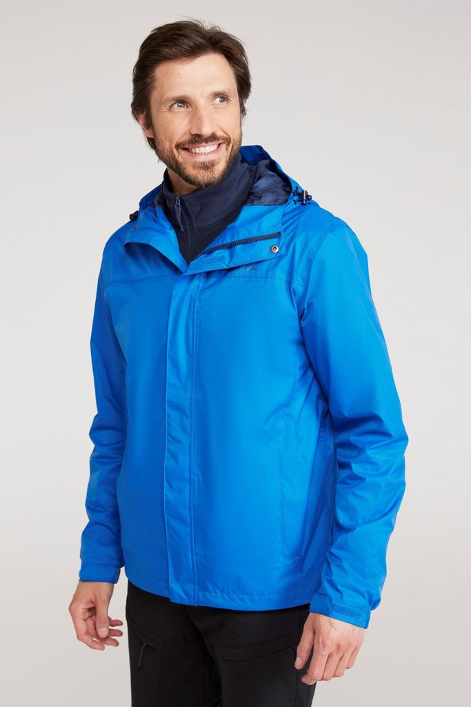 Mountain Warehouse - "Torrent" Jacke, wasserfest für Herren MW2475 (L) (Kobalt)