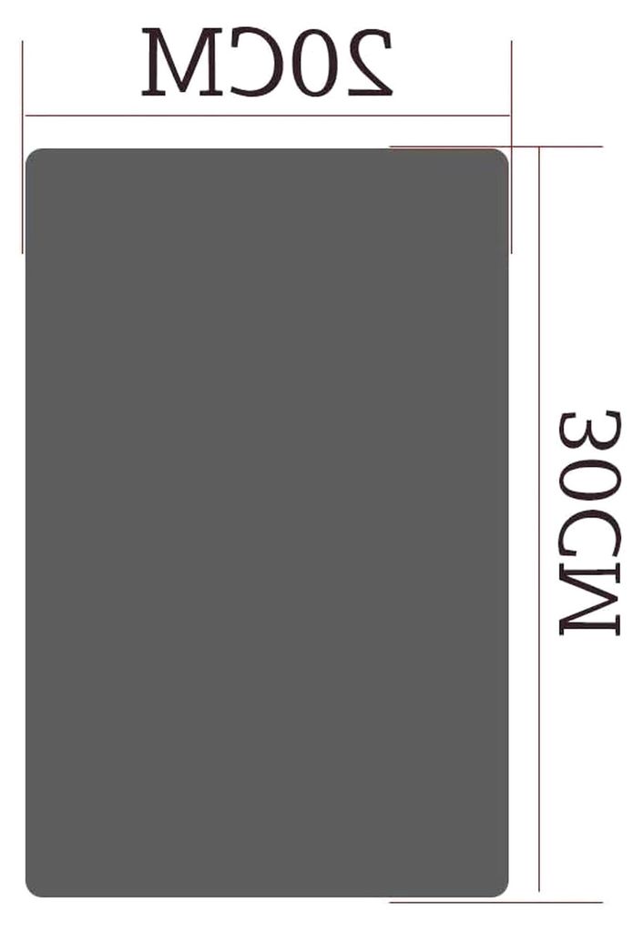 Metallisches Blechschild mit Irland-Karte, geprägtes Design, 20,3 x 30,5 cm