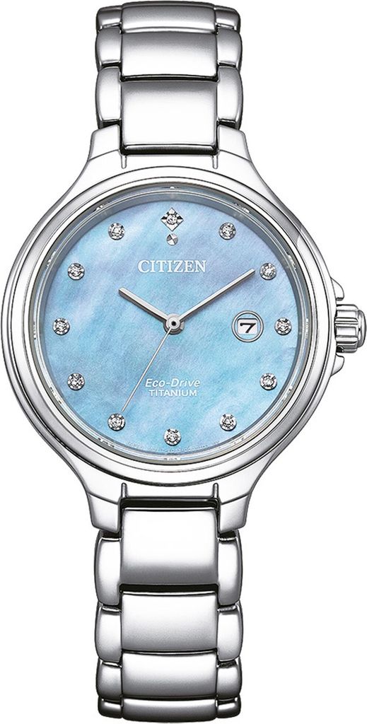 Citizen EW2680-84N Eco-Drive Titanium Damenuhr 31mm 10ATM