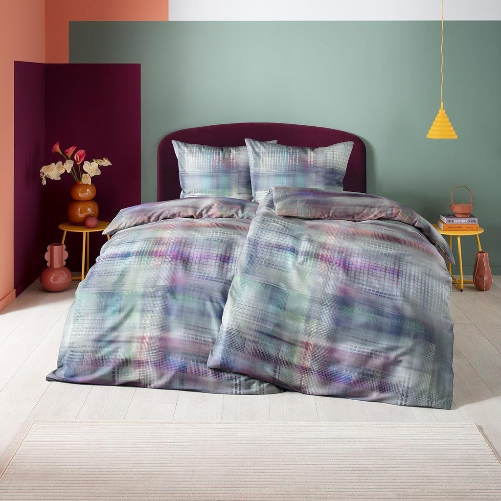 Estella Mako-Satin Bettwäsche Pixie multicolor 135x200 cm + Produktbild 