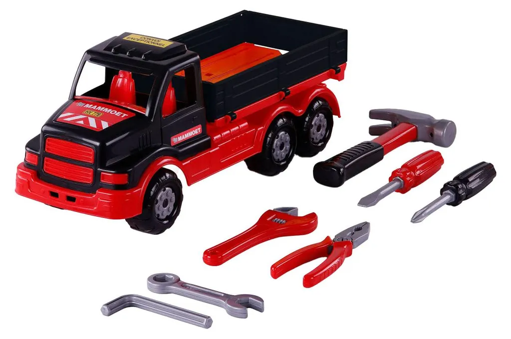 Occupez vos enfants avec le camion jouet 8 outils pour stimuler l'éveil