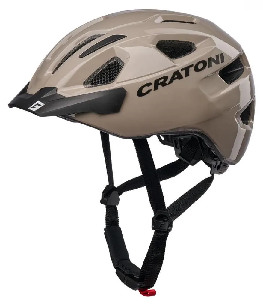 Casque CRATONI City C-Swift sable : fini la transpiration à vélo !