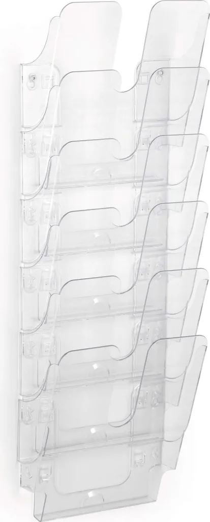 DURABLE 1700008401 Flexiplus 6 A4 Verticale - Espositore Parete Trasparente