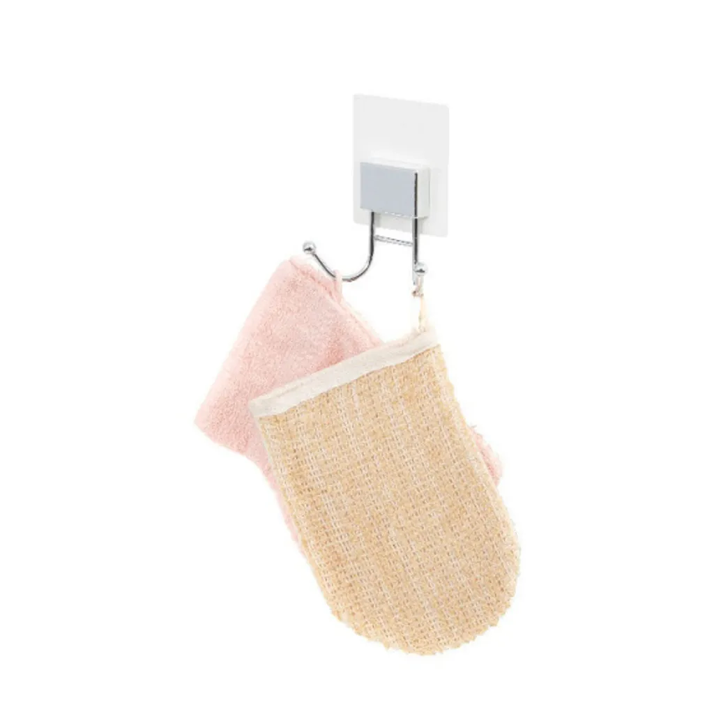 Crochet Bestlock Magic double fixation sans perçage 13 cm de hauteur blanc - 5