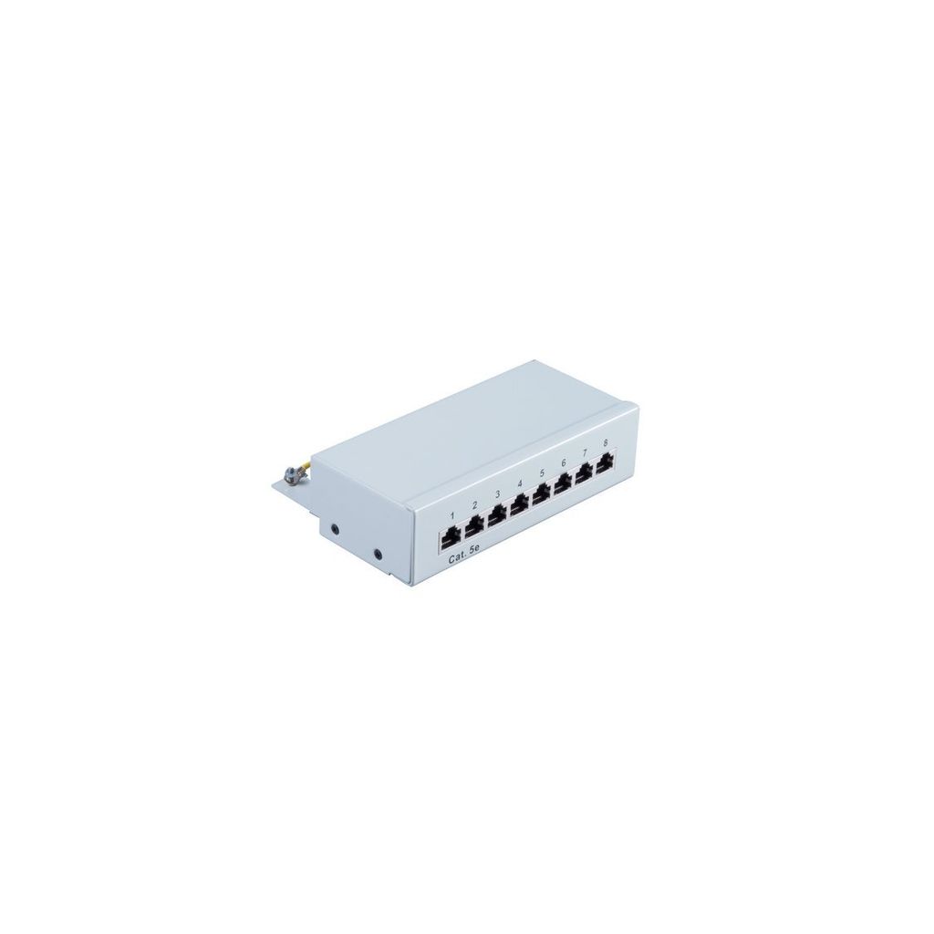 shiverpeaks -BASIC-S--cat 5e Patchpanel, geschirmt, 8 Ports (BS75058)