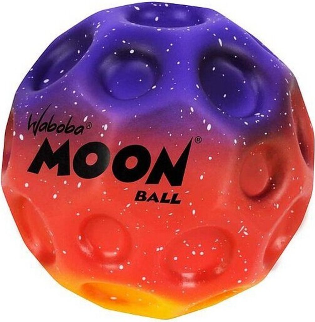 Waboba - Flummi "Moon", Farbverlauf RD2685 (Einheitsgröße) (Blau/Rot/Gelb)