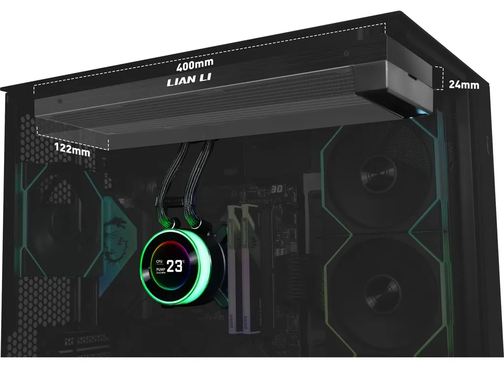 Lian Li Hydroshift II LCD-C 360N Kit Watercooling avec Écran LCD Intégré