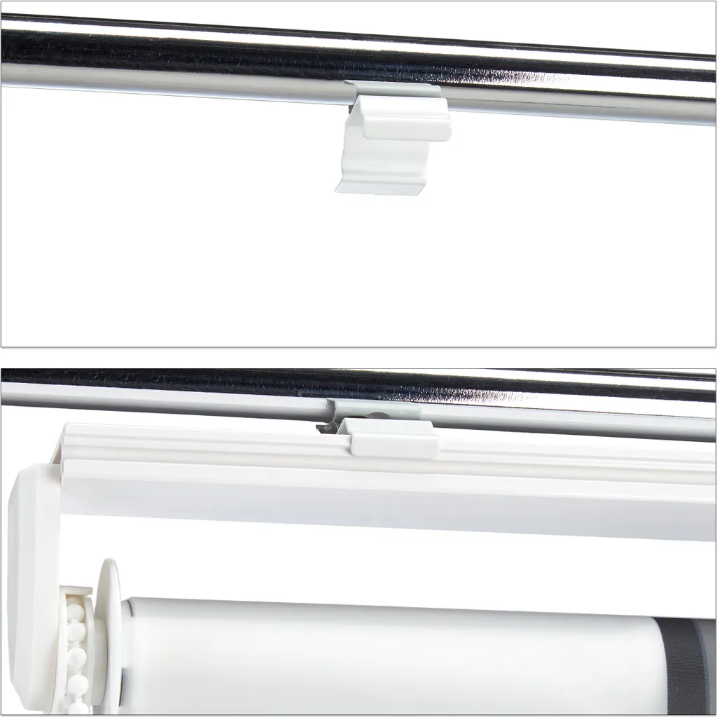 Store de douche enroulable SQUARE : moderne, anti-moisissure, 100x200 - 9