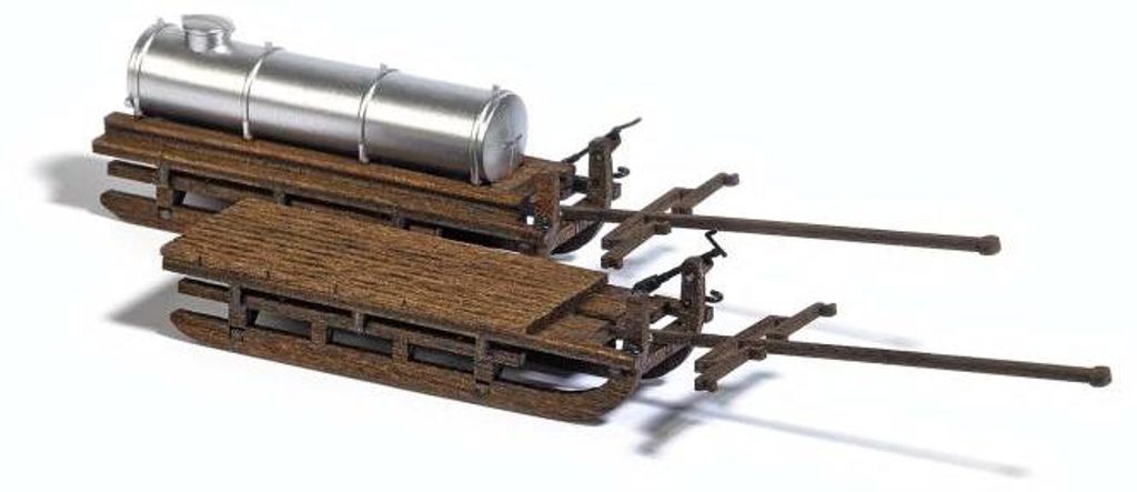 Busch 2 Transportschlitten H0 1631