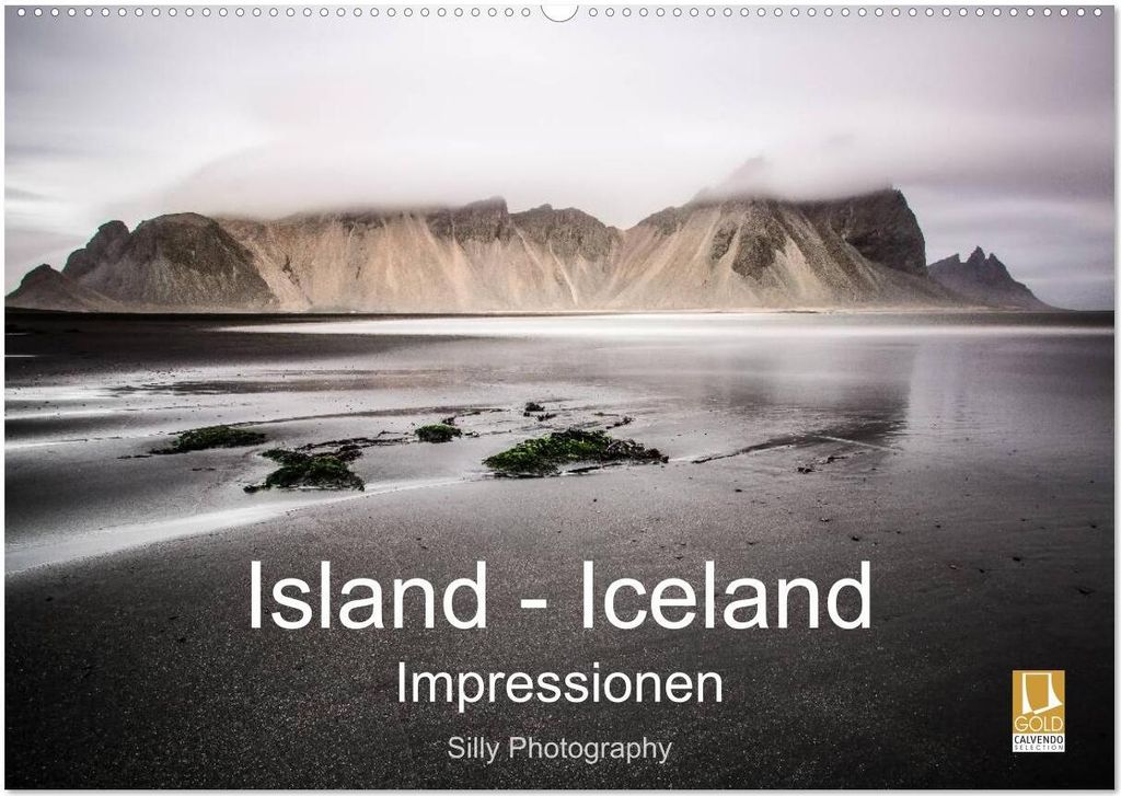 Island - Iceland Impressionen (Wandkalender 2026 DIN A2 quer), CALVENDO Monatskalender