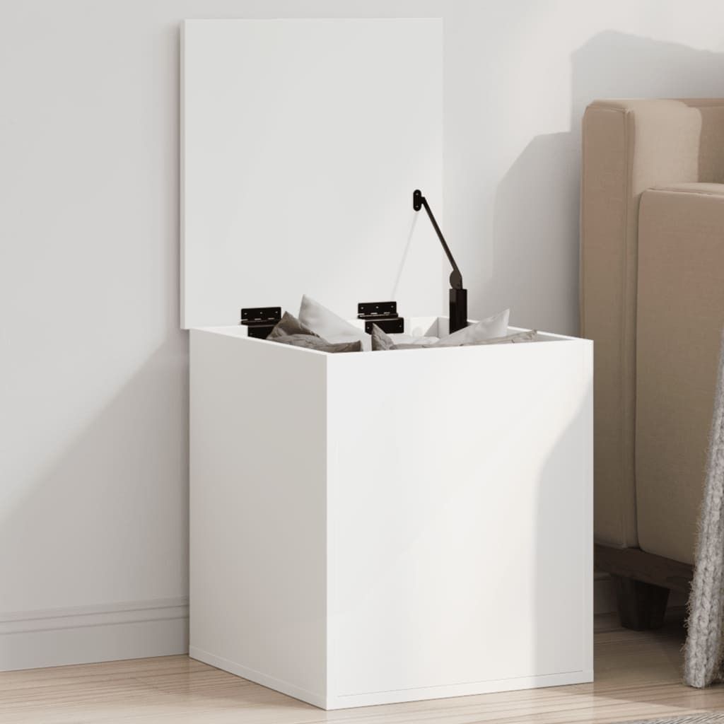 vidaXL Truhe Weiß 40x42x46 cm Holzwerkstoff Produktbild 