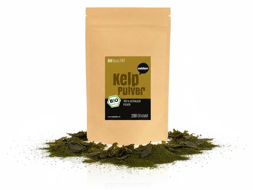 Wohltuer  Kelp Pulver Algenpulver - 200g Produktbild 