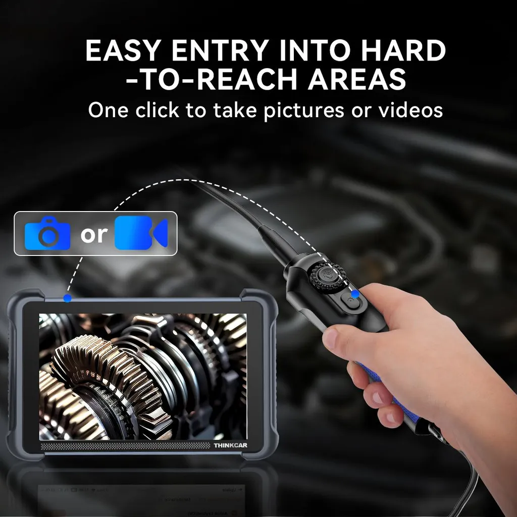 MUCAR E021 Caméra d'inspection vidéo haute résolution avec éclairage LED - 3