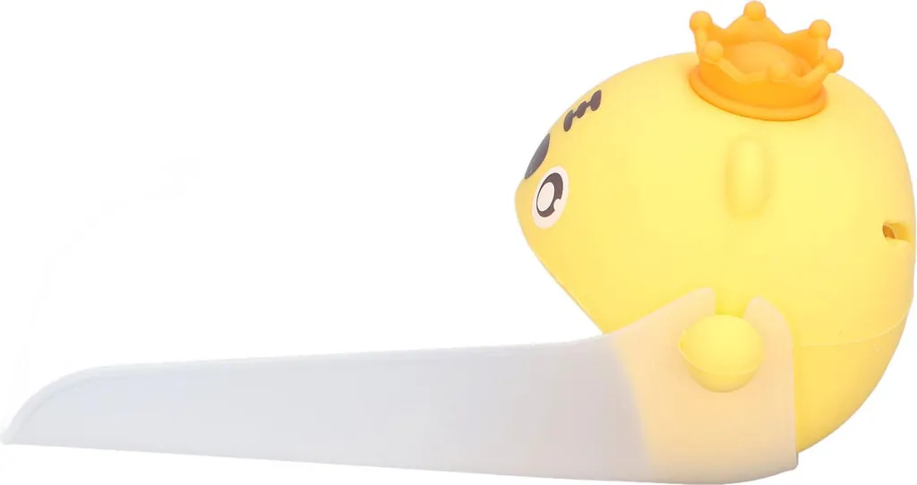 Prolunga Rubinetto Silicone Giallo per Bambini - Alta Compatibilità