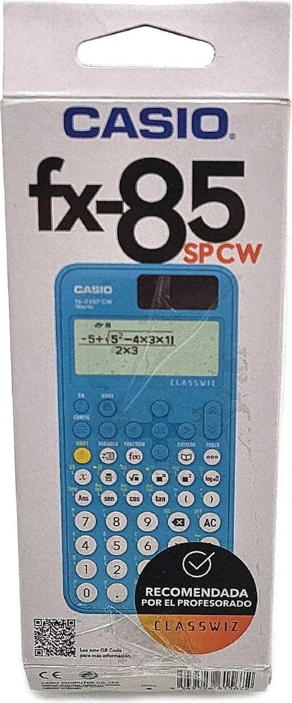 Casio FX-85SP CW Calculatrice Scientifique pour Réussir ses Examens