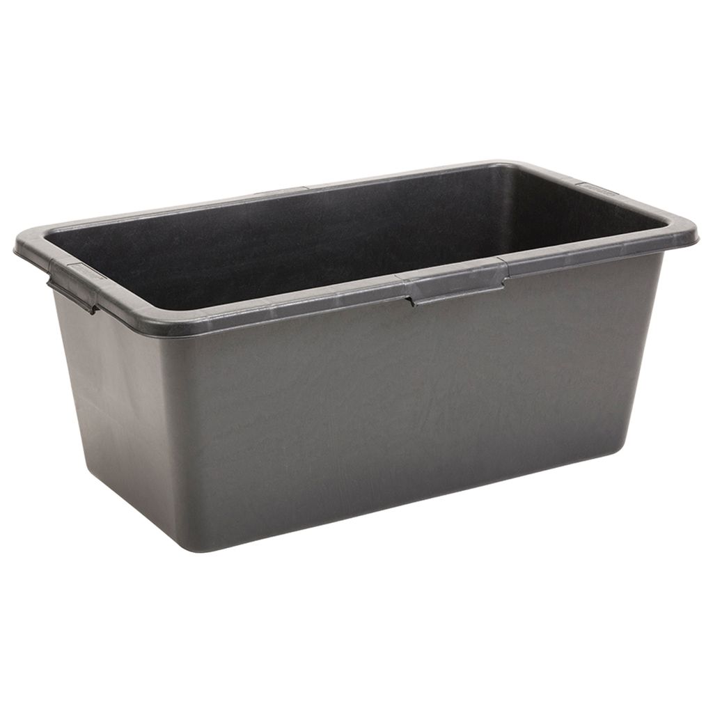Mörtelkasten Mörtelkübel Zement Maurer Wanne Eimer 5 x 90l eckig